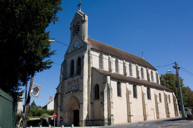 Eglise de Saint-Germain-lès-Corbeil, Saint-Germain-lès-Corbeil, Essonne, France