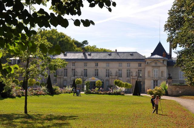 Château de Malmaison à Rueil-Malmaison dans les Hauts-de-Seine, France. Résidence de l’impératrice Joséphine de Beauharnais, épouse de…
