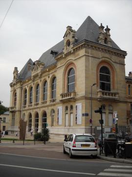 Theater in Boulogne-Billancourt, Hauts-de-Seine, France.