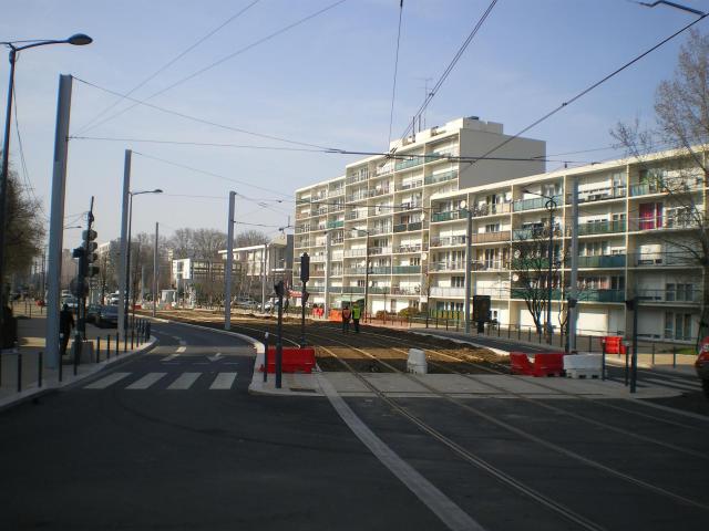 Travaux du T1 à Villeneuve-La-Garenne