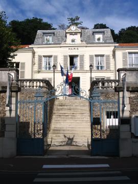 La mairie de Ville d'Avray, Hauts-de-Seine, France.