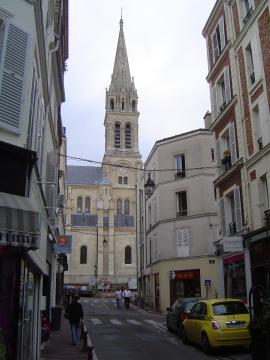 Photos prises à Saint-Cloud, commune des Hauts-de-Seine en France