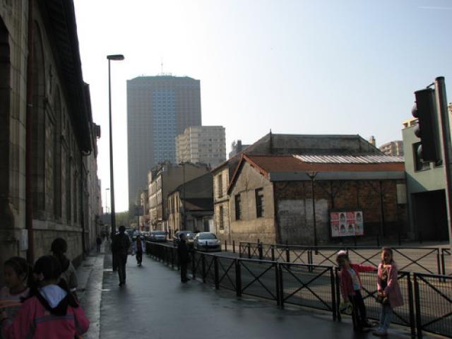 Aubervilliers - rue Henri-barbusse vers Paris