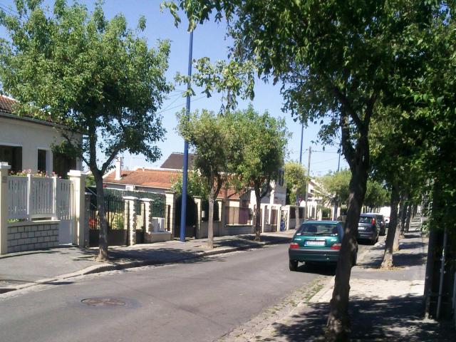 Drancy, rue Henri Rouanet, zone pavillonnaire, quartier des Oiseaux