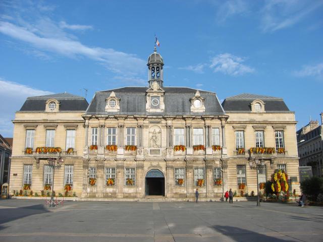 Hôtel de ville de Troyes (Aube, France).