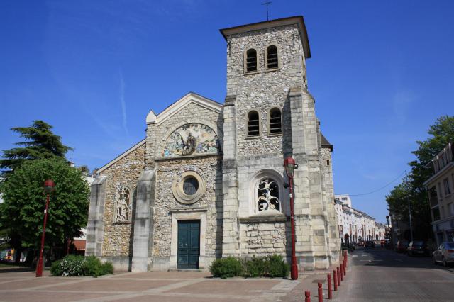 Eglise Saint Eloi à Fresnes près de Paris en France