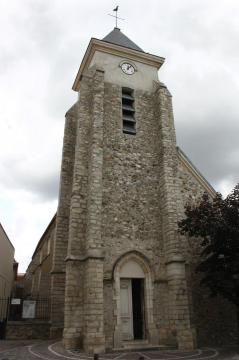 katholische Pfarrkirche Saint-Jacques-Saint-Christophe in Villiers-sur-Marne im Département Val-de-Marne (Île-de-France)