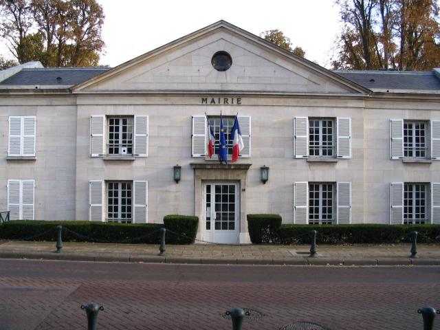 La mairie d' Ormesson-sur-Marne, Val-de-Marne, France.