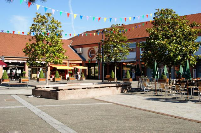 Place Louis XIII à Rungis.
