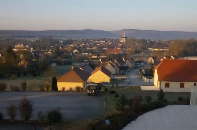 Essoyes (vue depuis l'hôtel de Canotiers)