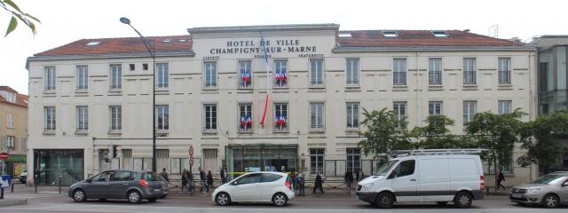 Hôtel de ville de Champigny-sur-Marne.