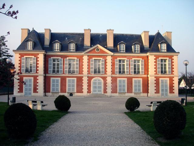 Le château du maréchal de Catinat à Saint-Gratien, Val-d'Oise, France.