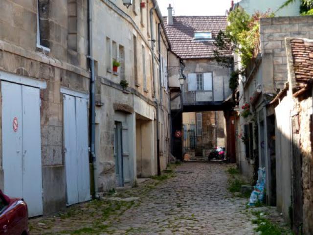 Passage pavé