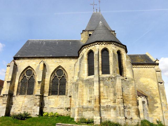 Vue depuis l'est.