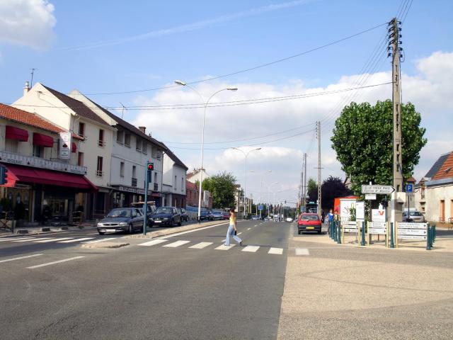 L'avenue de Stalingrad à Garges-lès-Gonesse (Val-d'Oise), France