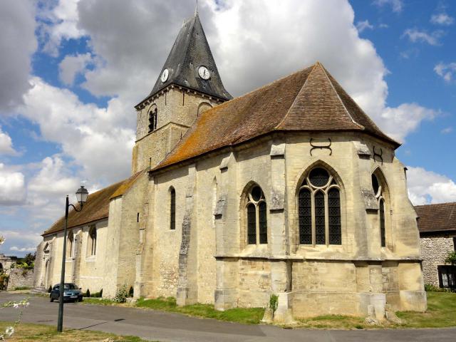 Église Saint-Martin d'Omerville (voir titre).