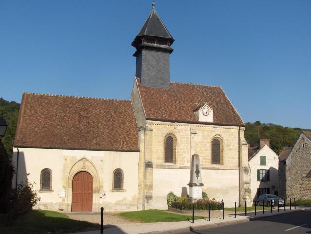 L'église Saint-Quentin à Valmondois (Val-d'Oise)