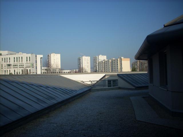 Argenteuil - vue depuis les urgences de l'Hôpital