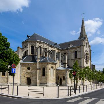Chevet de la Basilique d'Argenteuil