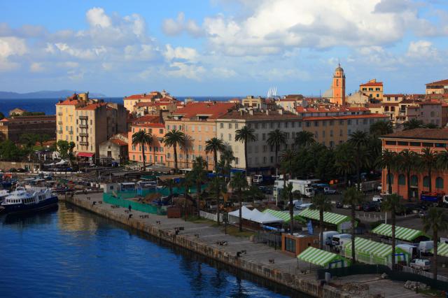 Vue du centre-ville d'Ajaccio