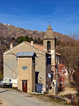 Lozzi, Niolo (Haute-Corse) - Église paroissiale Saint-Jacques (San Ghiacumu)