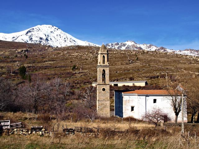Lozzi, Niolo (Haute-Corse) - Église Santa Maria Assunta de Poggio-di-Lozzi