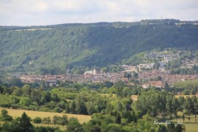 Bar-sur-Aube, vue générale (Aube)