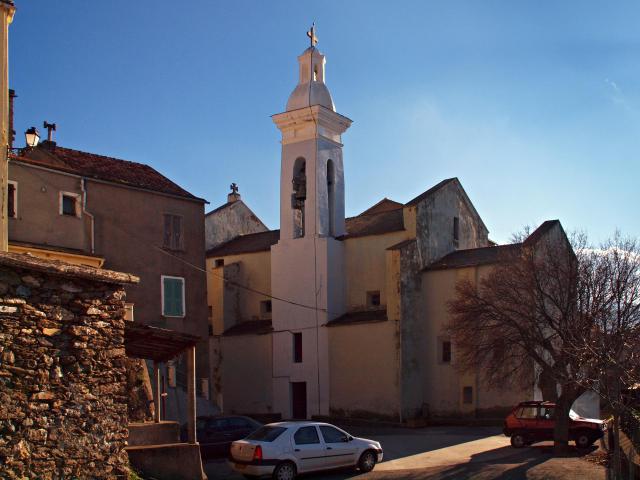 Altiani, Rogna (Corse) - Église paroissiale Sainte-Marie