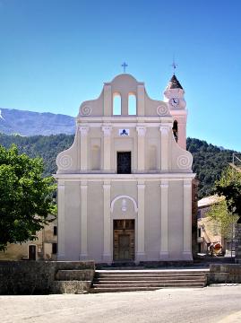 Santo-Pietro-di-Venaco (Corsica) - Église Saint-Pierre