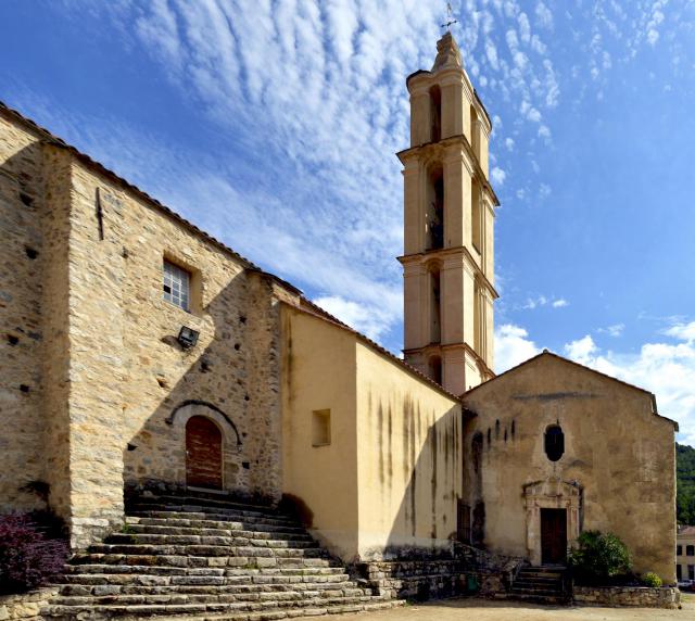 Ghisoni, Fiumorbo (Haute-Corse) - Église Santa Maria, ancienne paroisse.
