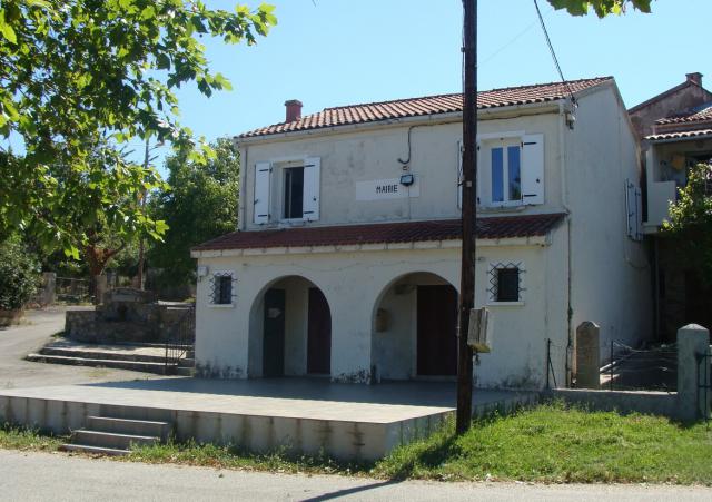 La mairie de Serra-di-Fiumorbo (Haute-Corse)