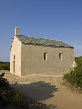 Chapelle Santa Maria, à l'extrémité du Cap Corse