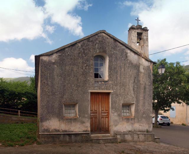 Luri (Corse) - Chapelle San Roccu au hameau du même nom
