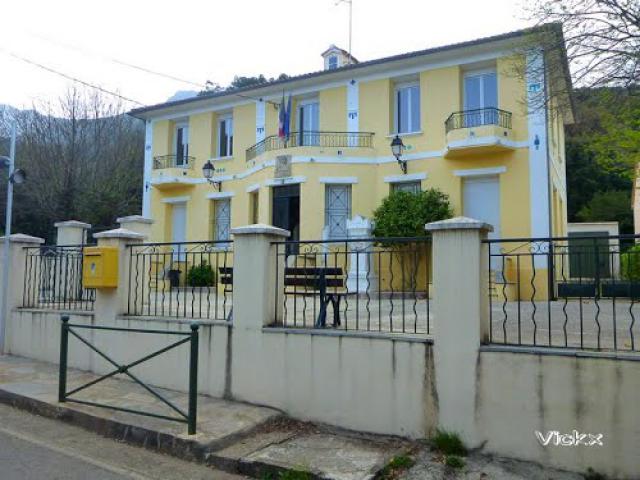 Corsica on Bike - la Mairie Oreta-Ponticellu