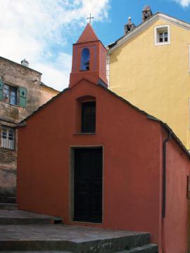 Pietracorbara, Cap Corse (Corse) - Chapelle Santa Catarina au village d'Orneto
