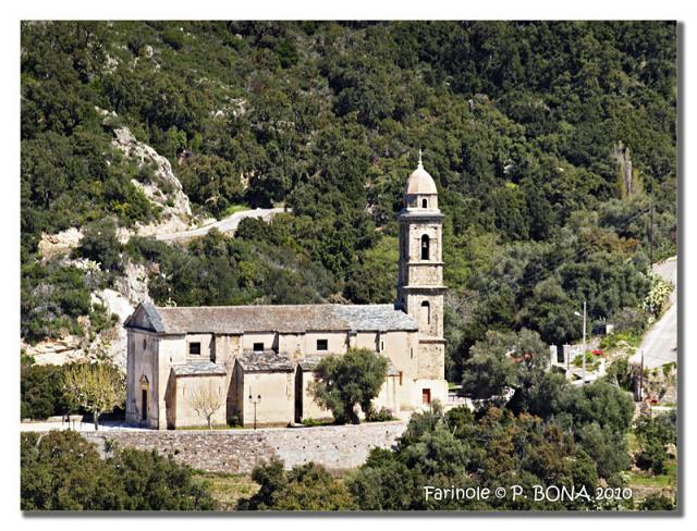 Farinole (Corse) - Église St-Côme et St-Damien