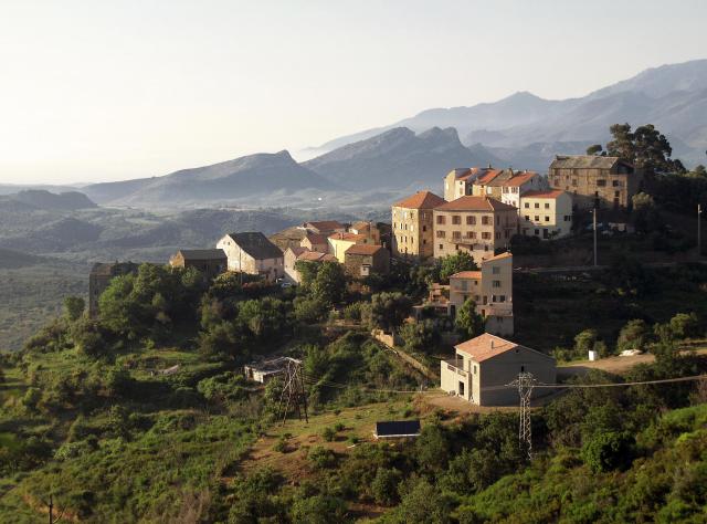Le village de Vallecalle dans le Haut-Nebbio