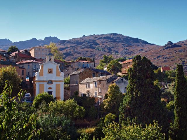 Sorio (Corsica) - Vue du village