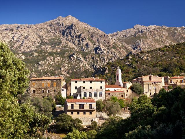Urtaca (Corse) - Vue du village