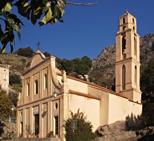 Lama, Balagne (Corse) - Église Saint-Laurent