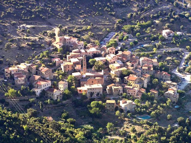 Palasca (Corsica) - Vue du village