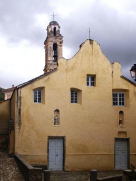 Costa, Balagne (Corse) - Église Saint-Sauveur du 18e s.