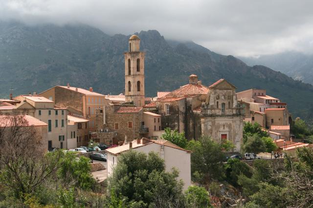 Montegrosso (Montemaggiore) - France - Corse du Sud, le village.