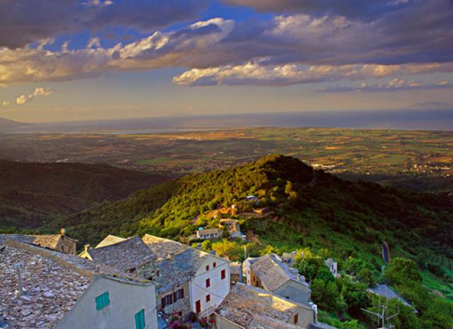 Corsican Rooftops