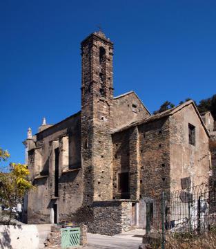 Bisinchi, Rustinu (Corse) - Église San Michele située au cœur du village
