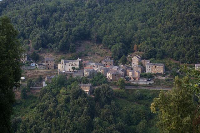 View of Piazzole, Corsica