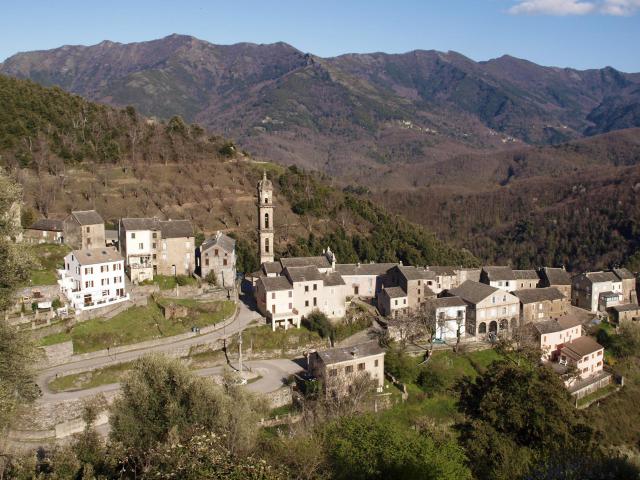 Verdèse (Corsica) - Vue du village