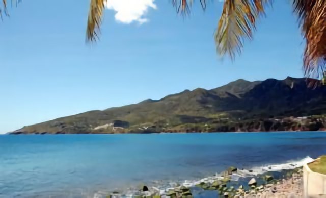 Guadeloupe: Vue sur les Monts Caraïbes