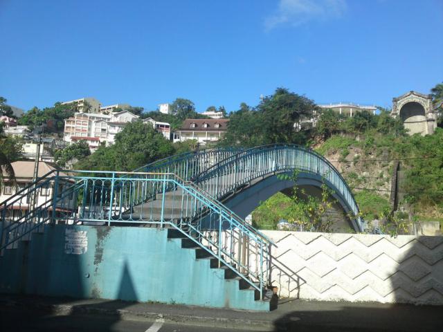 Fort de France, pont du Canal Levassor (décembre 2008)