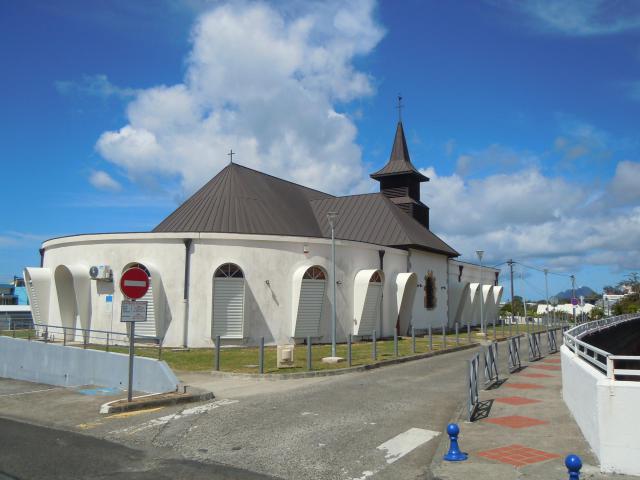 Eglise Sainte Lucie à Sainte-Luce , Martinique